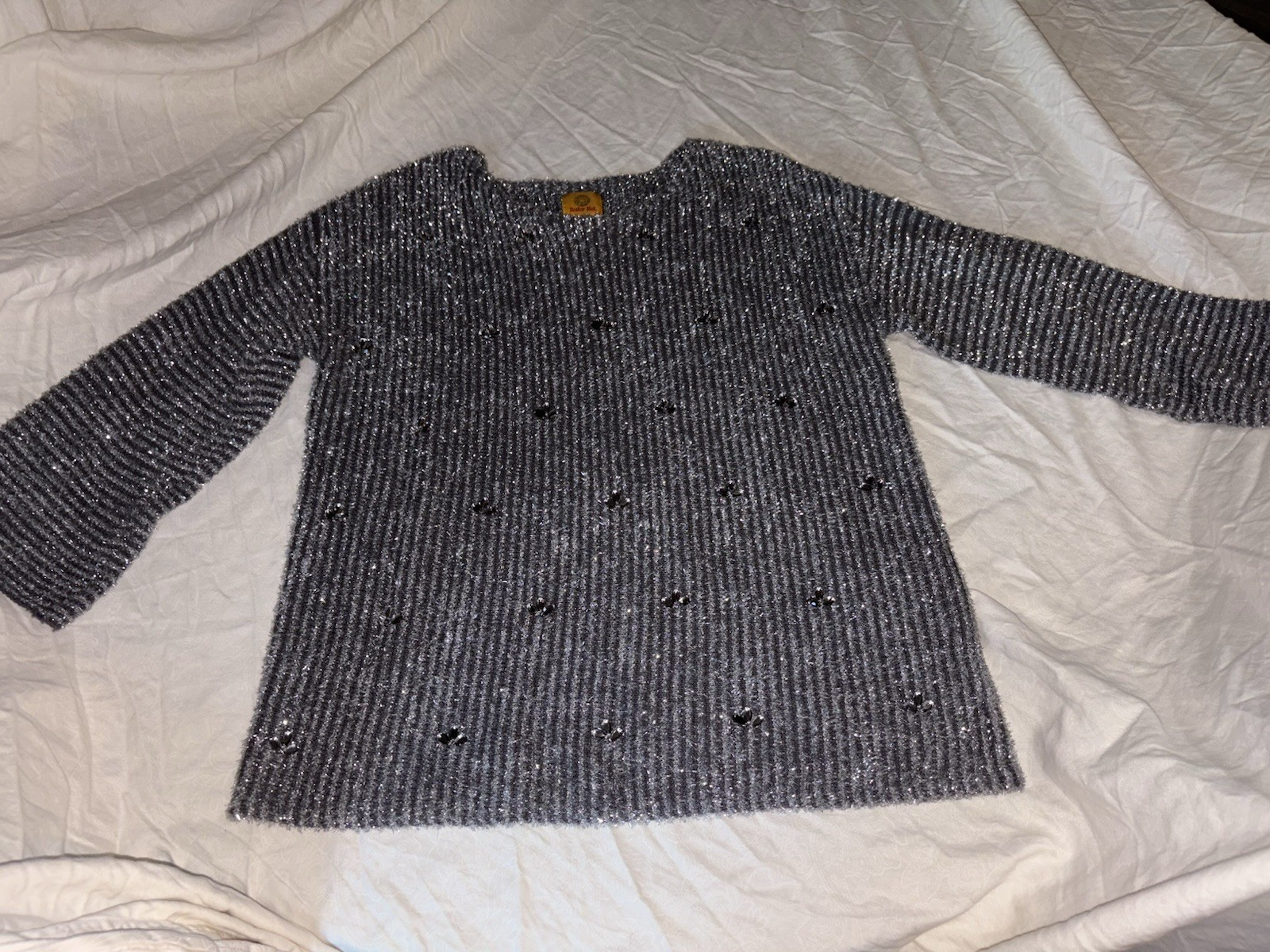 RUBY RED SILVER SPARKLE 2 PIECE LONG SLEEVED JACK… - image 2