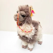 Douglas Cuddle Toys Zephyr Llama Eyelashes Stuffed Animal Plush