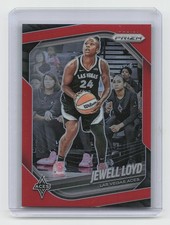2025 Panini Prizm WNBA - Red Prizms #57 Jewell Loyd #/299