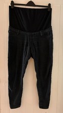 Love Leggings Jeggings Womens UK 16 Black Maternity Over Bump Jeans Leggings
