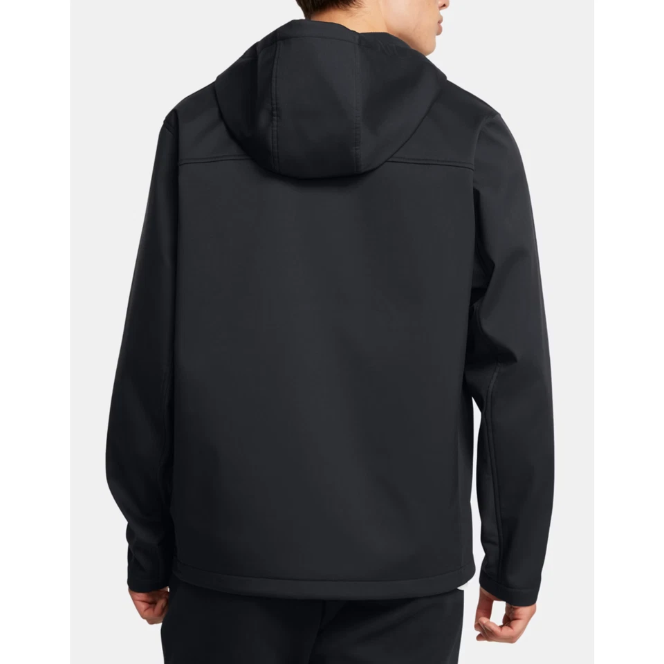 Chaqueta con capucha Under Armour Storm ColdGear Infrared Shield 2.0 para hombre XXL 2XL NEGRA Foto 3 de 4