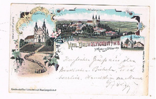 Litho: Heil. Dreifaltigkeit i. W.B: b Marburg 1899