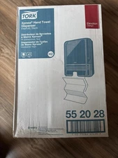 Tork PeakServe 552028 Continuous Hand Towel Dispenser Black H5 New Sealed