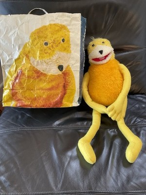 1999 Levi s Flat Eric Werbe Plüschtier Kuscheltier & Original Tasche selten Vintage