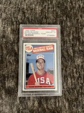 Topps 1985 Mark McGwire 84 USA Baseball Team #401 PSA 10 Graded