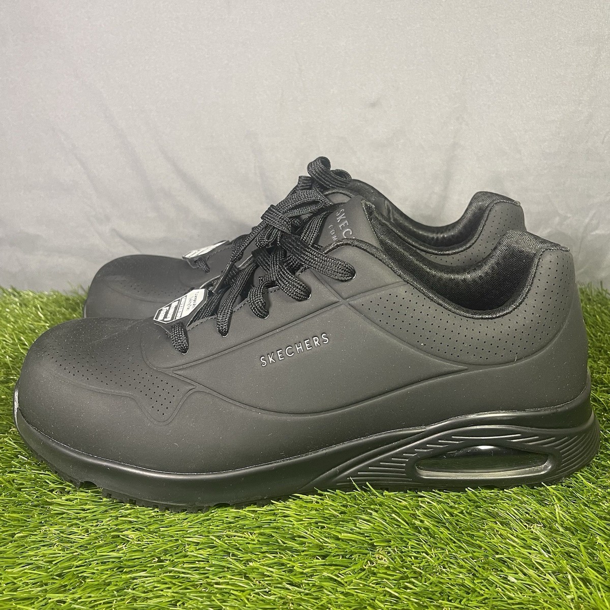 Skechers Men's Uno Sr-Doltin Comp Toe Construction Shoe Size Skechers Men's Uno Sr-Doltin Comp Toe Construction Shoe Size