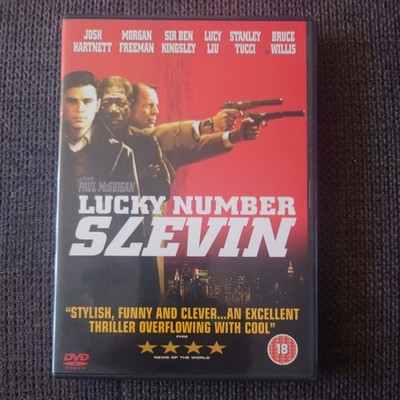 Lucky Number Slevin, Josh Hartnett, Bruce Willis, DVD, UK-Version, Gebraucht(H$)
