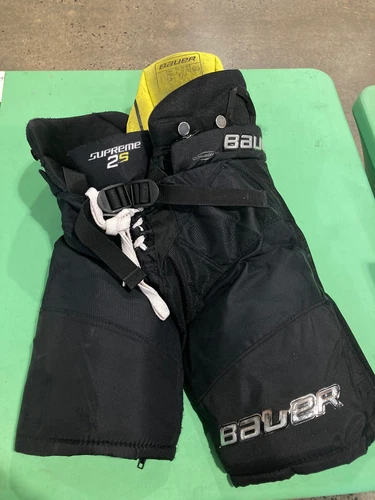Pantalon de hockey noir occasion junior PETIT Bauer Supreme 2S