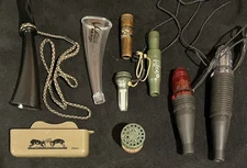 9 LOHMAN box rattle, MAD Moose, Elk, PRIMOS Raspy Predator, Doe, Deer calls