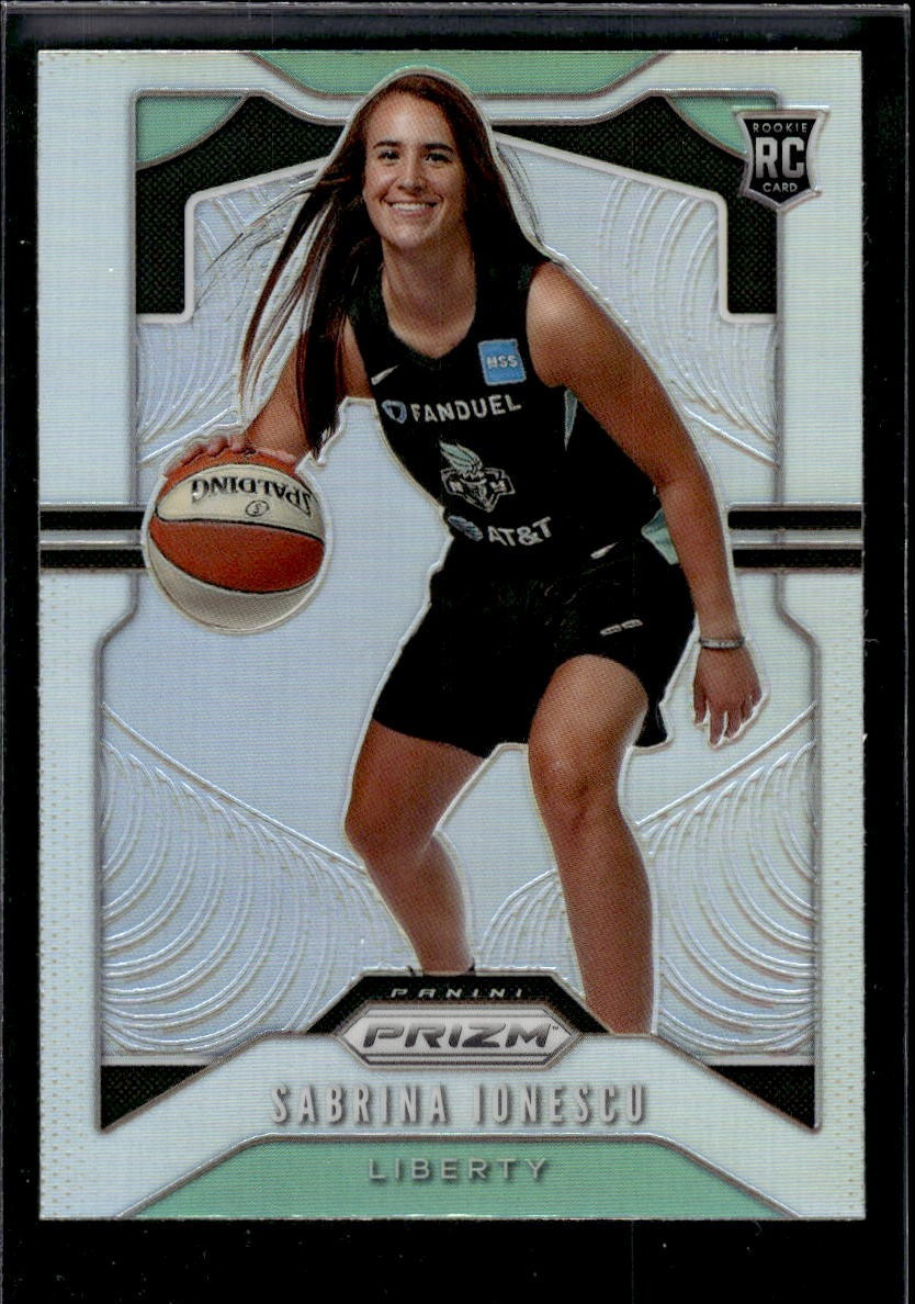 2020 Panini Prizm WNBA Sabrina Ionescu #89 New York Liberty Silver Prizm (RC)
