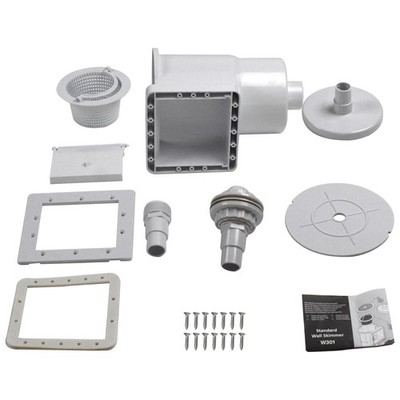 Universal Above Ground Pool Skimmer Kit ABS Thru-Wall 6'' Fits Standard Pool