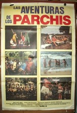 ¡LAS AVENTURAS DE LOS PARCHIS! ¡Póster de la película orig1SH 1982! JAVIER PORTALES