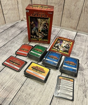My Hero Academia League Of Villains - A Stand-Alone Card Game - S7 Games