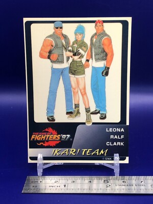 Leona Clark Ralf The King of Fighters KOF '97 SNK Trading Card
