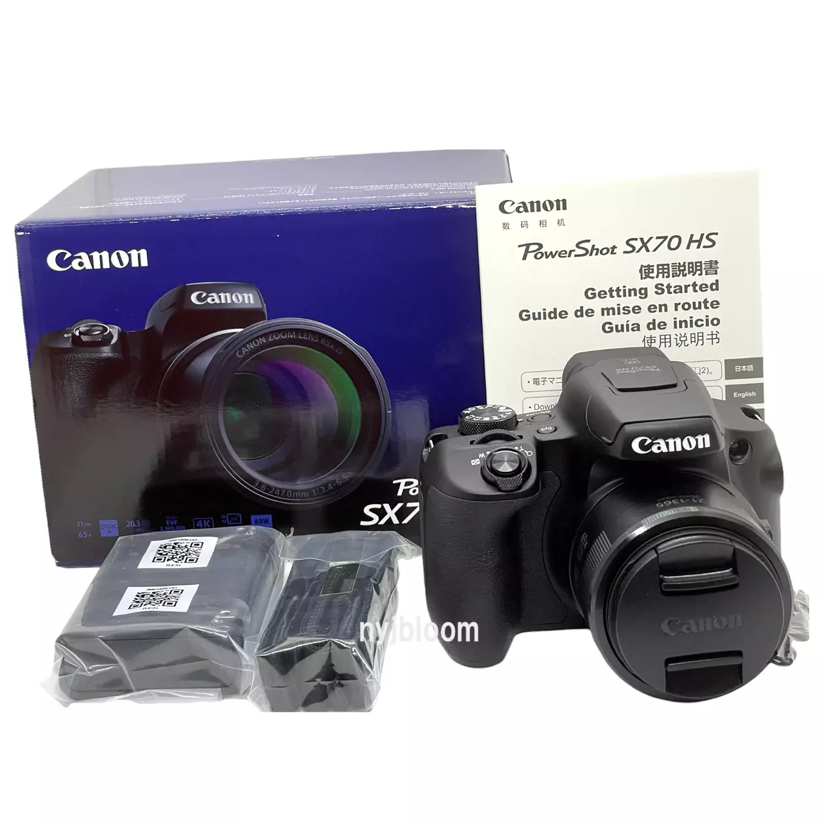 New Canon PowerShot SX70 HS Digital Camera - 20.3MP