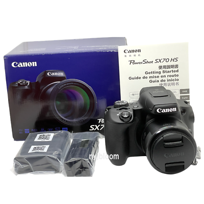 美品 Canon PowerShot SX70 HS WW958 New Canon PowerShot SX70 HS Digital Camera - 20.3MP | eBay