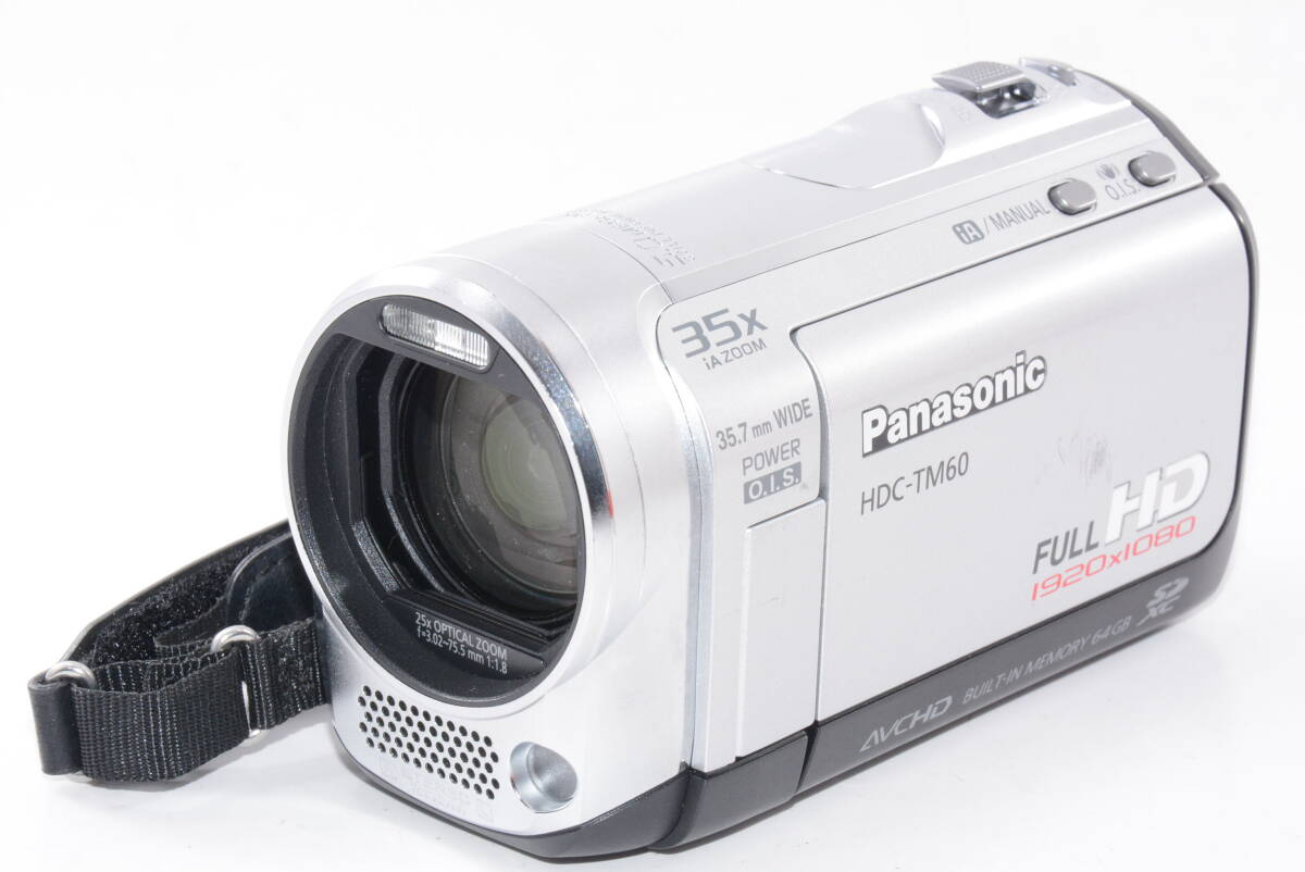 Panasonic　HDC-TM60 Panasonic HDC-TM60 (HDC-TM60E) 16GB Full HD Camcorder PAL