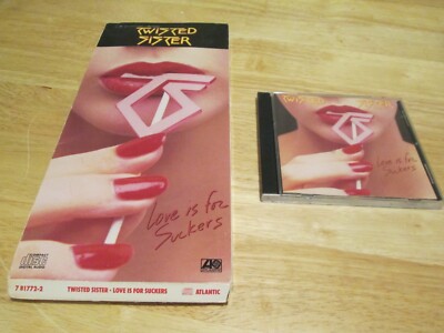 Twisted Sister - Love Is For Suckers Rare Longbox Hard To Find