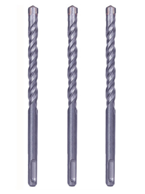 1/2''X8'' SDS Plus Rotary Hammer Drill Bit Set Carbide Tip Masonry Concrete-3Pcs