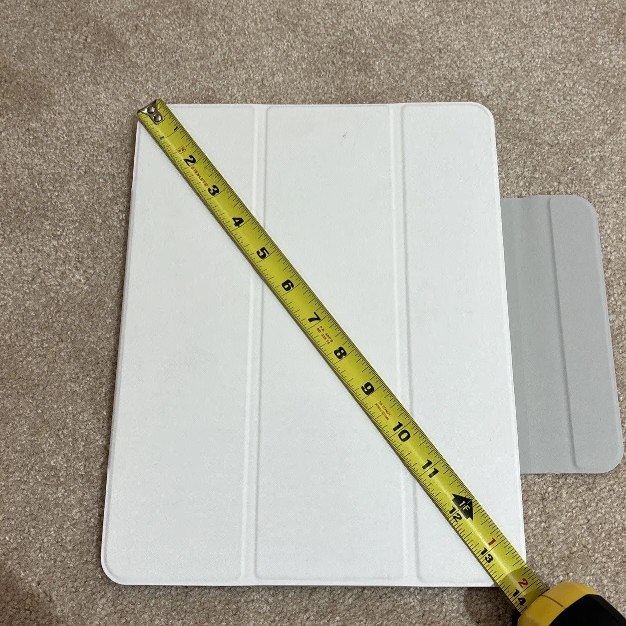 White iPad Pro 12.9 Inch Protective Case for Enhanced Style and Durability-image