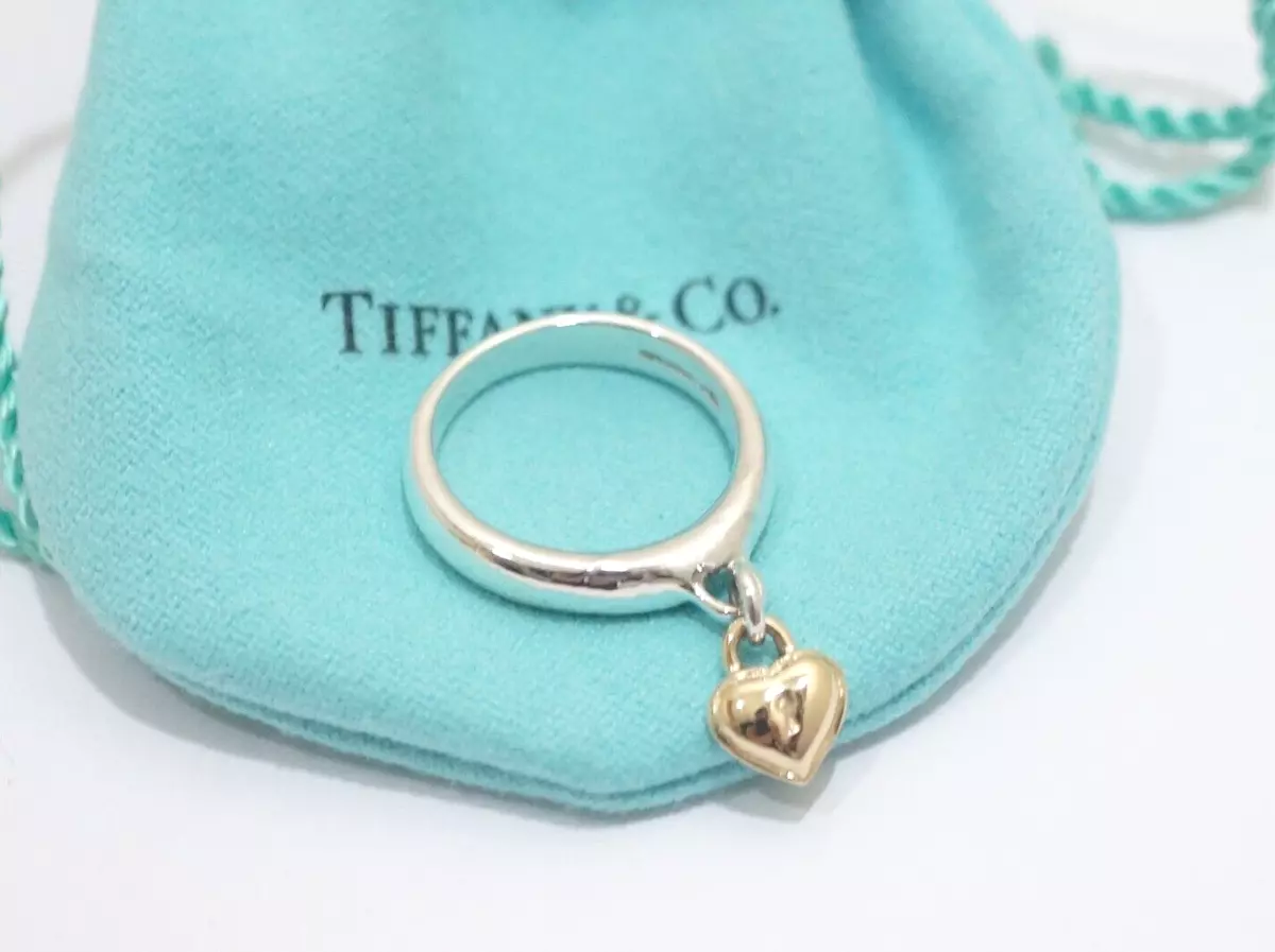 Tiffany Lock Ring in Yellow Gold