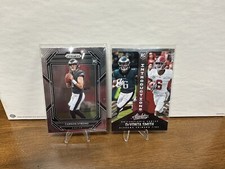 2021 Panini Absolute DeVonta Smith #INT-7 Introductions RC Carson Strong Prizm