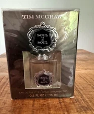Tim McGraw Soul 2 Soul Eau de Toilette! NEW & SEALED! 0.5 fl. oz.