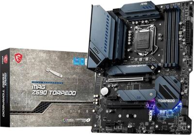 MSI MAG Z590 TORPEDO LGA 1200 Intel Z590 SATA 6Gb/s ATX  Motherboard
