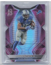 2017 Spectra #37 Golden Tate Pink Hyper Die-Cut #04/10 SSP