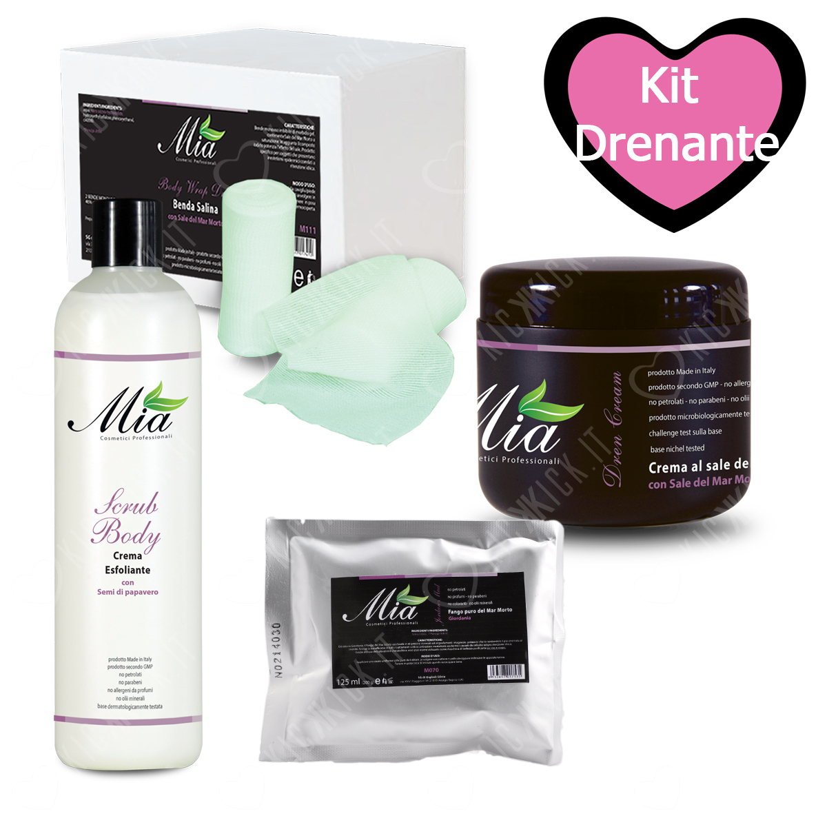 Kit Gambe Leggere Set Drenante - Il Mio Segreto per una Pelle Perfetta