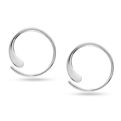 LeCalla 925 Sterling Silver Jewelry Wire Threader Earrings for Women Girl Teen