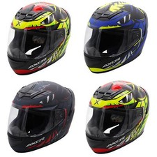 Axor Rage Python Full Face Motorcycle Helmet Scooter Moped Bike Crash Lid