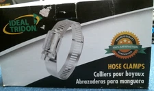 Ideal Tridon SAE Size 104,  5" to 7" Hose Clamps  10 pk.  (5710453)  FS
