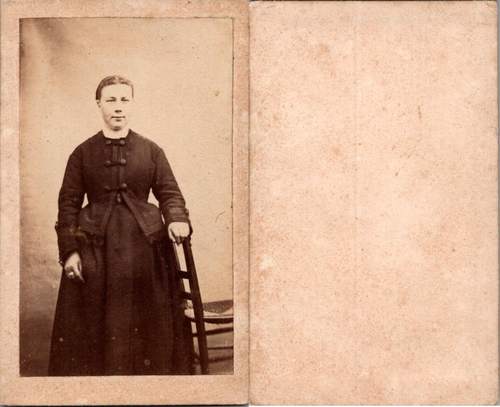 Photo Vintage Albuminé - L'héritier, Acteur, Vers 1870, Format 6,5x10,5 Cm