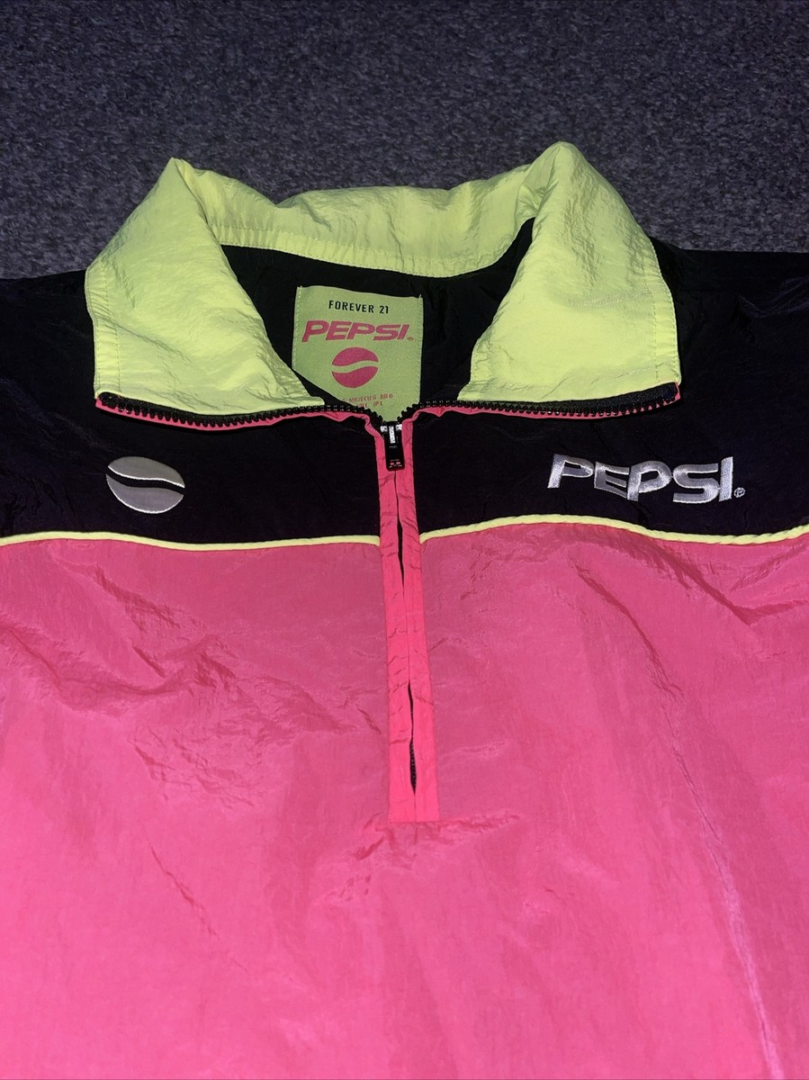 PEPSIロゴジャケット Vintage Full Zip Pepsi Delivery Driver Jacket 46 Soda Gas