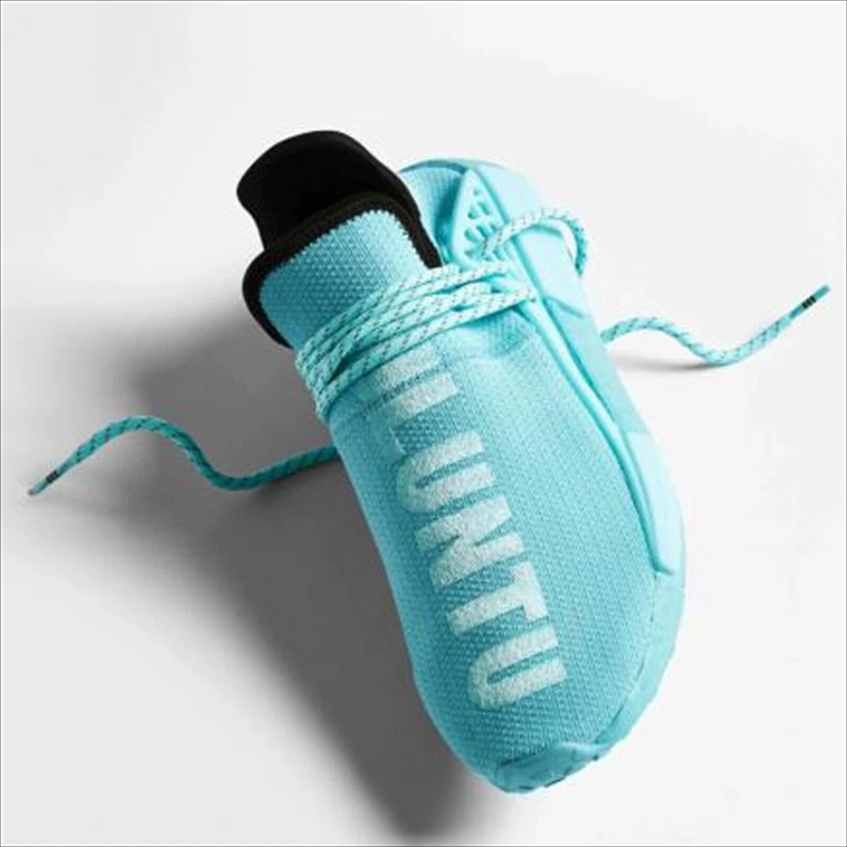 Pharrell adidas NMD Hu Aqua Blue GY0094 Release Date - SBD