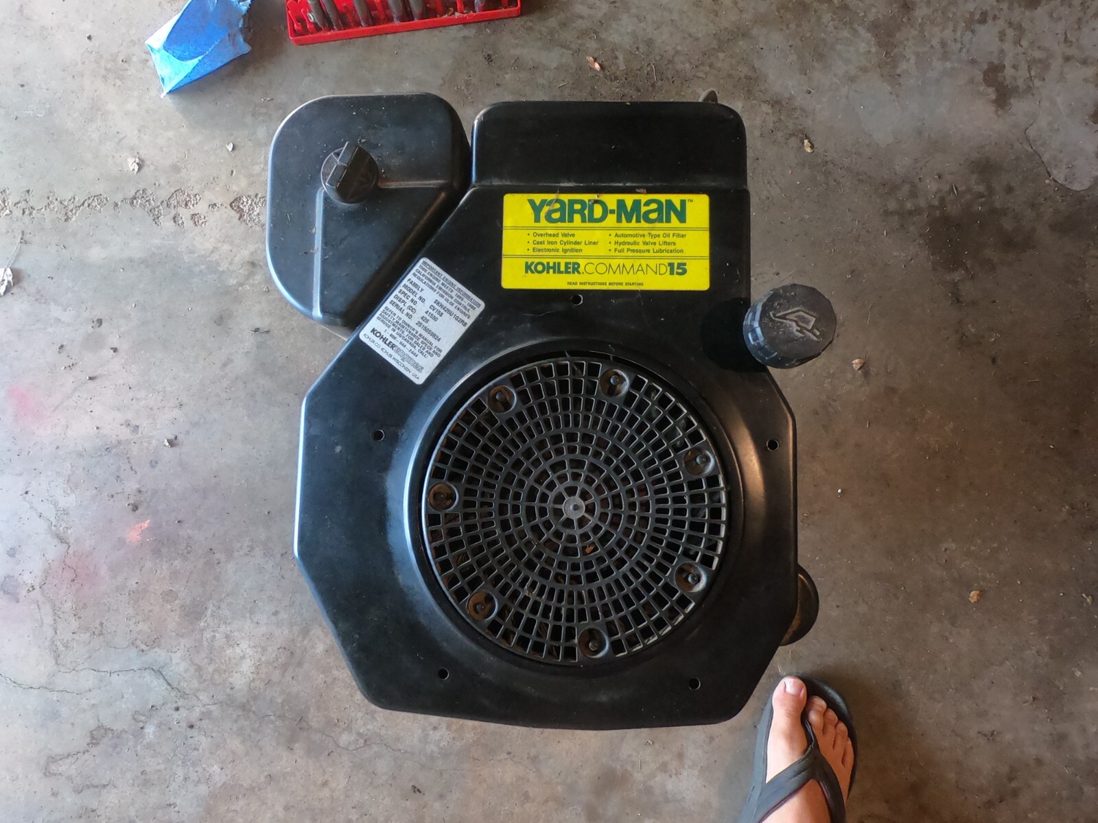 Kohler Command CV15S Engine Motor Crank CASE Block Oil Pump Sump Pan