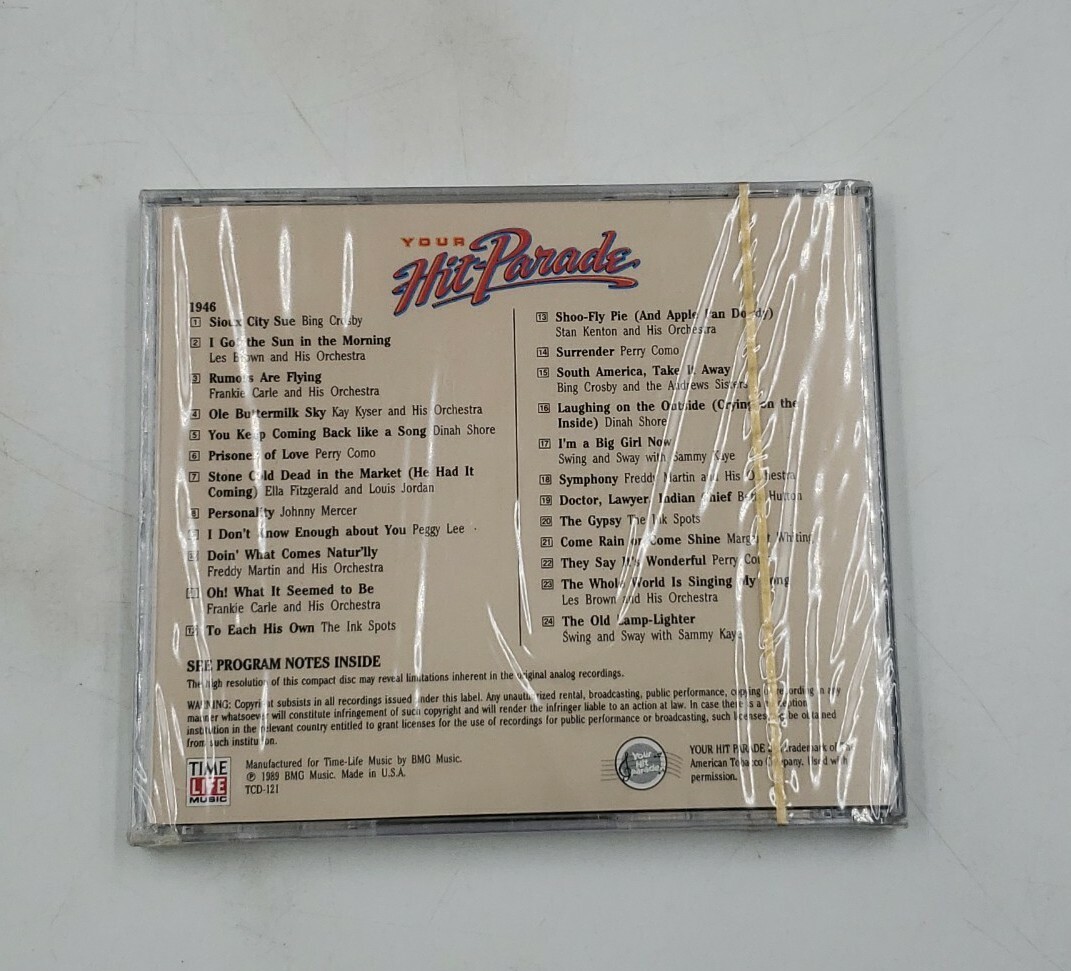 未使用 Your Hit Parade 1946 / 2 x レコード・ LP｜レコード