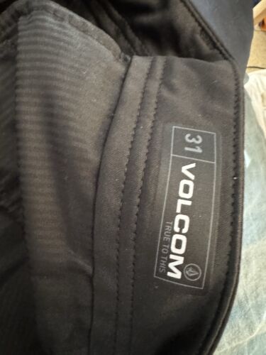 Volcom Men's Kerosene Quick Dry Hybrid Short Sz 31 Black NWT - Picture 5 of 5
