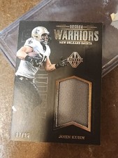 2018 Panini Majestic Unsung Warriors Materials Gold /25 John Kuhn #UWM-JK