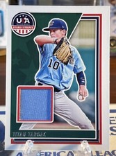2022 Panini Stars & Stripes Titan Targac Team USA Jersey Patch Relic USAM-TT