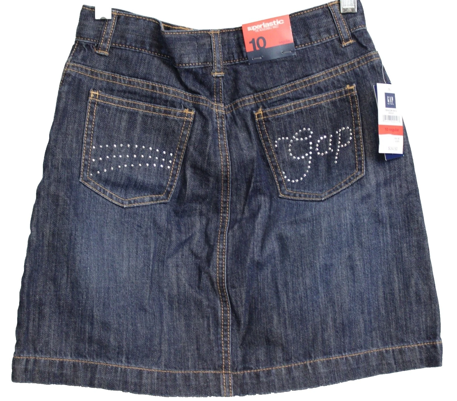 Tamaño 10 100% Algodón Gap faldas y faldas short para Niñas