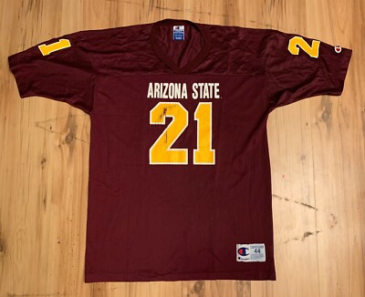 Vintage Champion Arizona State Sun Devils #21 Jersey Mens Large