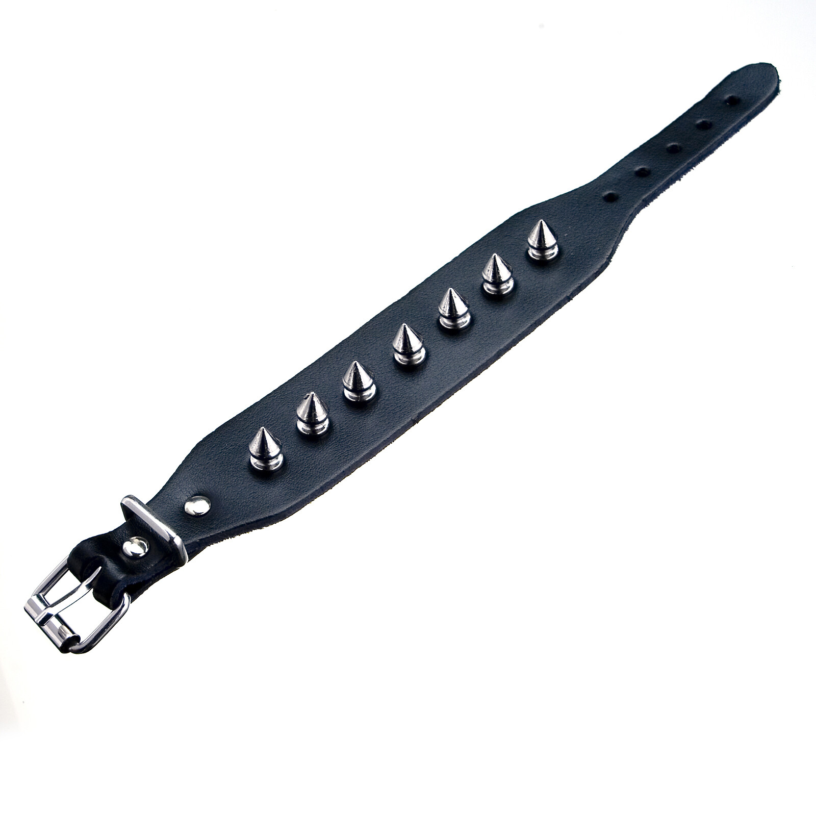 Punk bracelet with 7 edgy killer studs-image