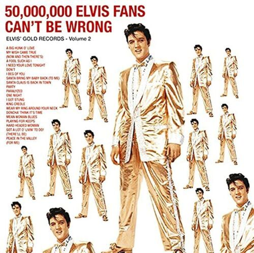 50,000,000 ELVIS FANS CAN'T BE WRONG ELVIS GOLD RECORDS Vol.2 CD 4547366241860 - Afbeelding 1 van 1