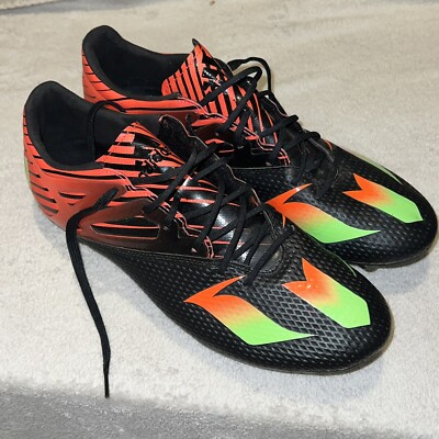 Adidas Messi 15.2 schwarze Herren Fußballschuhe - Größe 8,5 UK in Top Zustand ''