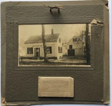 Antique 1926 Farm House Barn Unused Calendar Cabinet Photograph Works For 2021!