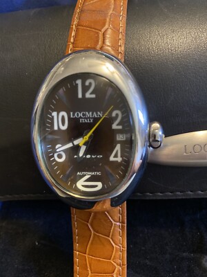 Locman Italy Men s Watch Automatic Tiger Eye Nuovo