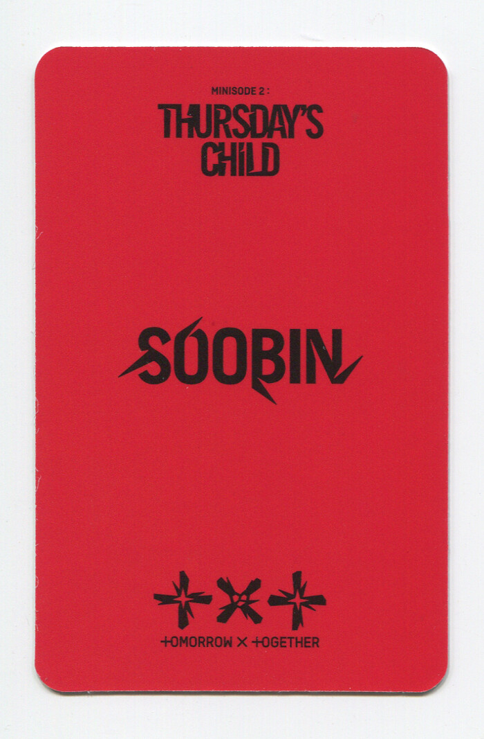 TXT Tuesday’s child スビン Weverse TXT 