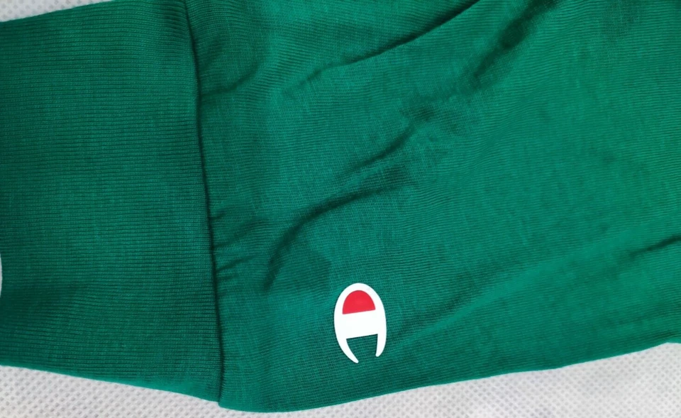 Langarm T Shirt Champion  Kids L Graphic Shop Baumwolle Grün Long Sleeve - Bild 3 von 4